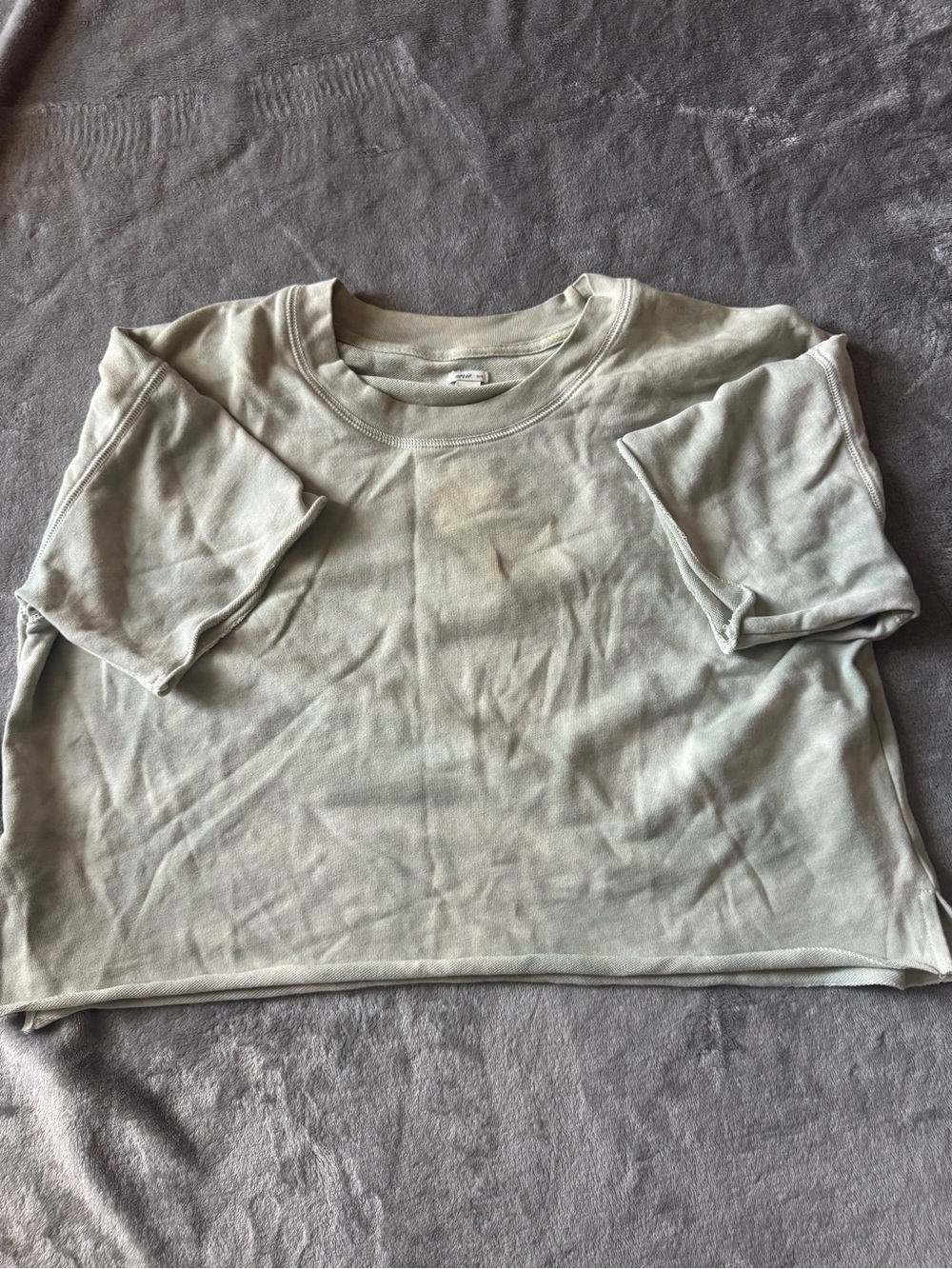 Aerie Crewneck Short-Sleeve Boxy Top